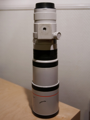 Te koop aangeboden Canon EF 400mm/F 5.6 L USM, gebruikssporen, optisch en mechanisch 100% in orde. Kom zelf even testen, lens wordt niet verstuurd.