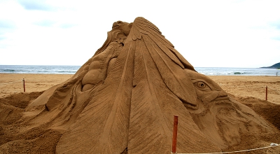 Gemaakt in fulong beach onder tropische omstandigheden(voornamelijk regen)!!!