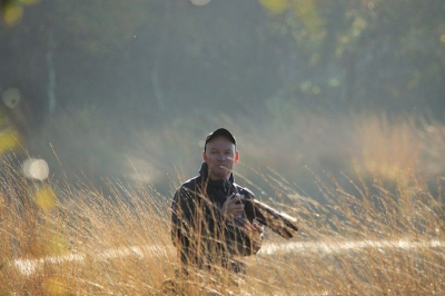 toen ik de vorige foto maakte riep ik wim en keek en....hebbes