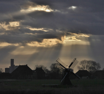 Hollandser kon het bijna niet,toen ik vanmorgen ,onderweg naar mijn werk even omkeek...